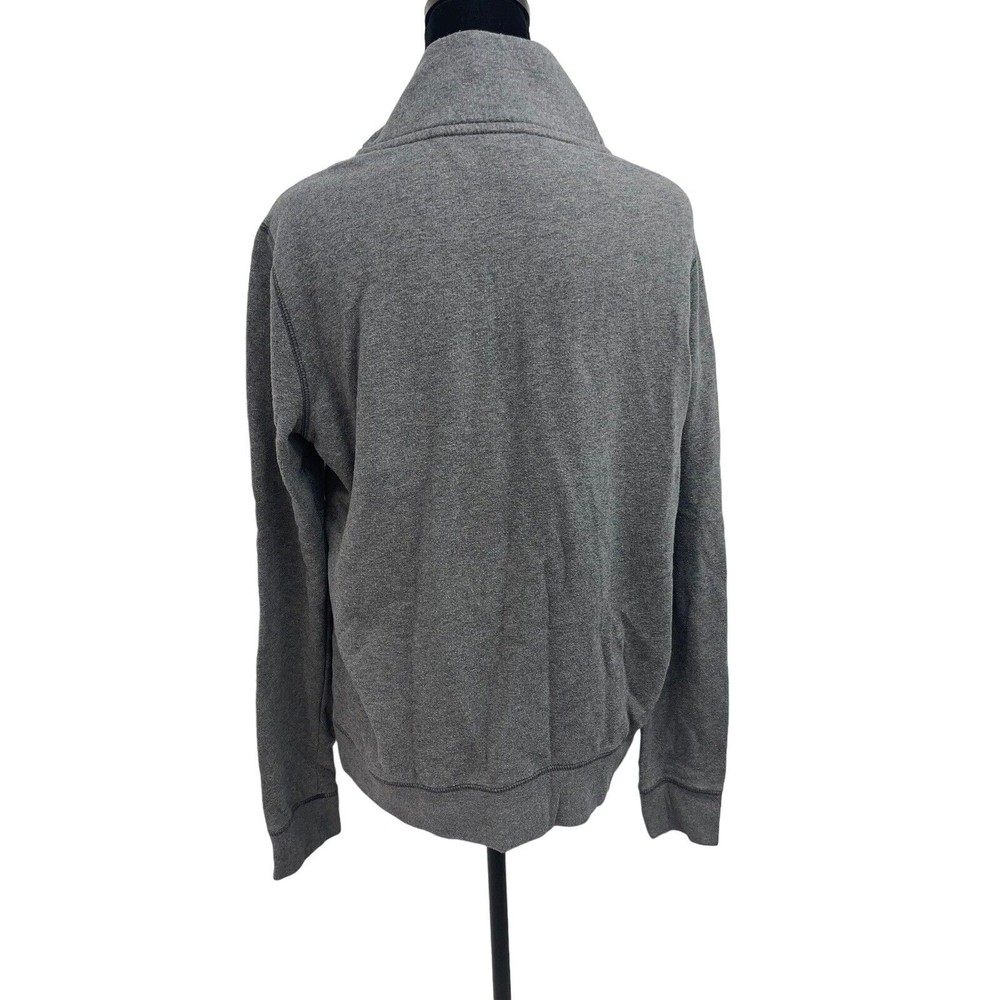 Pink Victoria Secret Love Pink‎ Women Medium Gray 1/4 Zip Sweatshirt - Picture 3 of 8